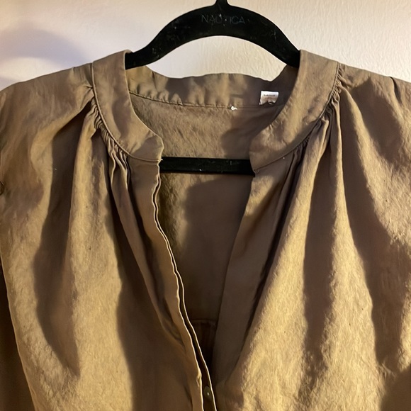 Vince Linen Midi Dress Size S - Picture 3 of 5